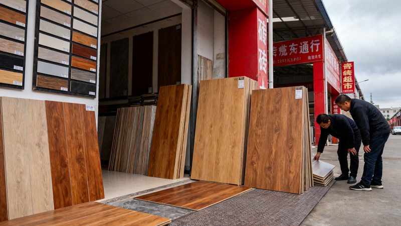 柔光地砖和亮光地砖区别图片